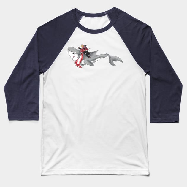 To Lobster! Baseball T-Shirt by KristenOKeefeArt